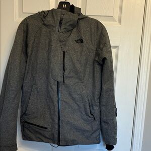 The North Face women Charcoal winter jacket size small